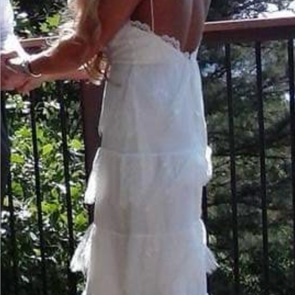 Free People Boho Maxi Dress Size 6 - Picture 7 of 7